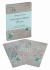 Flowers and Birds Blossom Wallet Notecards