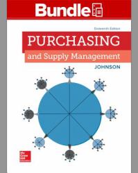 GEN COMBO LOOSELEAF PURCHASING and SUPPLY CHAIN MANAGEMENT with CONNECT Access Card