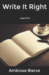 Write It Right : Large Print