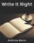 Write It Right