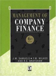 Management of Company Finance
