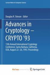 Advances in Cryptology - Crypto '93
