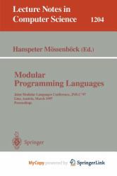 Modular Programming Languages