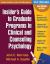 Insider's Guide to Graduate Programs in Clinical and Counseling Psychology : 2014/2015 Edition