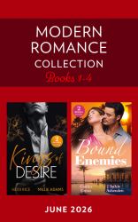 Modern Romance June 2026 Books 1-4 : Italian Devil's Baby (Captive Mafia Seductions) / the King's until Midnight / Revenge Paid in Pregnancy / Heir with My Enemy