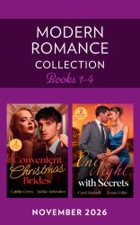 Modern Romance November 2026 Books 1-4 : One Night in Amalfi / Snowbound to Baby-Bound / Queen Conquered by Christmas / Christmas Wife Wanted