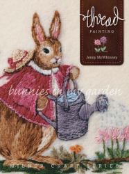 Thread Painting : Bunnies in My Garden