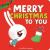 Peek and Boo! Merry Christmas to You