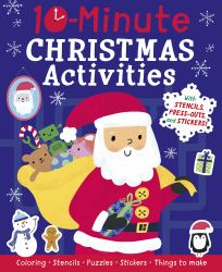 10-Minute Christmas Activities : With Stencils, Press-Outs, and Stickers!