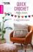 Quick Crochet Home Decor : 11 Easy Crochet Projects
