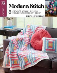 Modern Stitch Crochet : 8 Crochet Afghan and Pillow Projects for Modern Decor