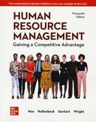 Human Resource Management : Gaining a Competitive Advantage