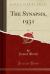 The Synapsis, 1931, Vol. 7 (Classic Reprint)