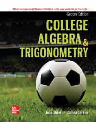 College Algebra and Trigonometry