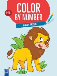 Color by Number Animal Friends