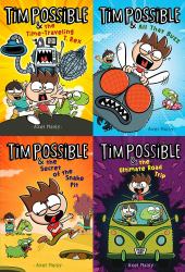 Tim Possible Out-Of-This-World Collected Set : Tim Possible and the Time-Traveling T. Rex; Tim Possible and All That Buzz; Tim Possible and the Secret of the Snake Pit; Tim Possible and the Ultimate Road Trip