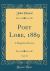 Poet Lore, 1889, Vol. 43 : A Magazine of Letters (Classic Reprint)