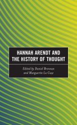 Hannah Arendt and the History of Thought