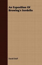 An Exposition of Browing's Sordello