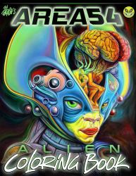 Ron English's Area 54 Alien Coloring Book : A Ron English Coloring Book