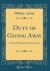 Duty of Giving Away : A Stated Proportion of Our Income (Classic Reprint)