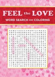 Feel the Love Word Search and Coloring