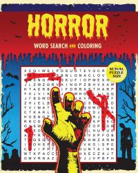 Horror Word Search and Coloring
