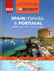Michelin Spain and Portugal Road Atlas 2024