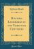 Historic Landmarks in the Christian Centuries (Classic Reprint)
