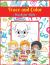 Trace and Color Book for Kids V4 : Activity Book for Children, 20 Unique Designs, Perfect for Kids Ages 4-8. Easy, Large Picture for Drawing with Dot Instructions. Great Gift for Boys and Girls