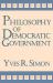 Philosophy of Democratic Government