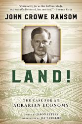 Land! : The Case for an Agrarian Economy
