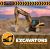Excavators on the Construction Site