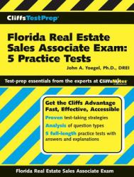 CliffsTestPrep Florida Real Estate Sales Associate Exam : 5 Practice Tests