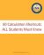 50 Calculation Shortcuts All Students Must Know