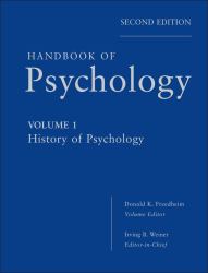 Handbook of Psychology : History of Psychology