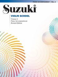 Suzuki Violin School, Vol 8 : Piano Acc