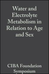 Water and Electrolyte Metabolism in Relation to Age and Sex