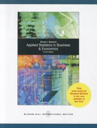Applied Statistics in Business and Economics