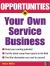 Opportunities in Your Own Service Business