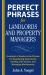 Perfect Phrases for Landlords and Property Managers