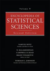 Encyclopedia of Statistical Sciences, Volume 9
