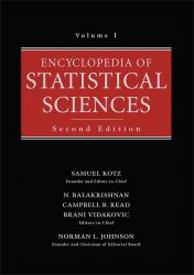 Encyclopedia of Statistical Sciences, Volume 1
