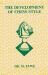 Development of Chess Style
