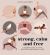 Strong, Calm and Free : A Modern Guide to Yoga, Meditation and Mindful Living