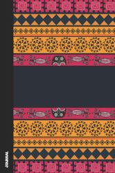 Journal : African Print Journal 6 X 9 (100 Lined Pages)