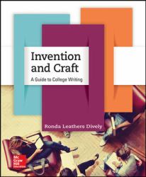 Invention and Craft: a Guide to College Writing