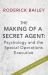 The Making of a Secret Agent : Psychology and the Special Operations Executive