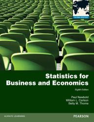 Statistics for Business and Economics : Global Edition