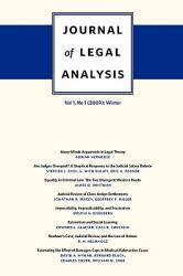 Journal of Legal Analysis